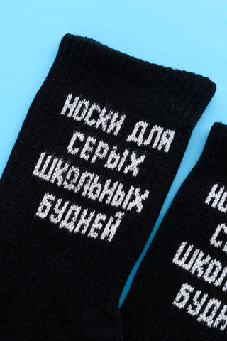 Носки стандарт мужские Школьные будни (набор 3 пары)