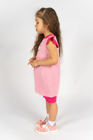 Платье с шортами для девочки 41113