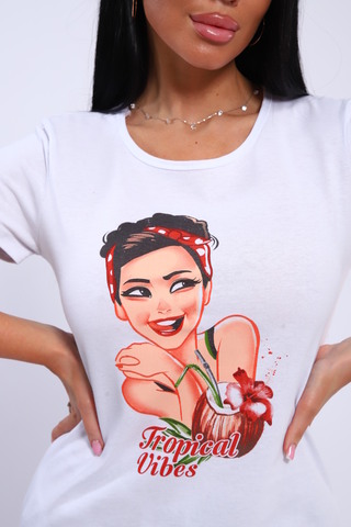 Женская пижама с брюками GIRL