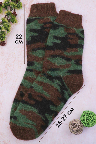 Носки шерстяные мужские GL621 Камуфляж