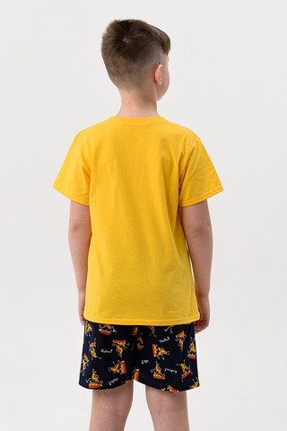 Пижама с шортами для мальчика Гурман детская короткий рукав