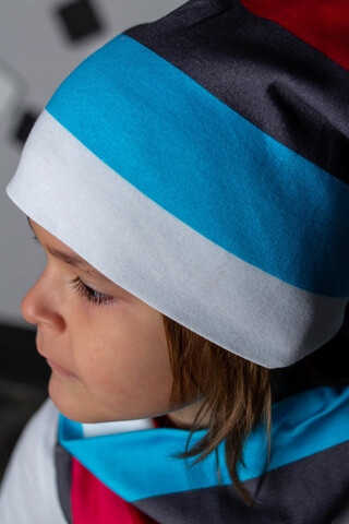 Комплект шапка и шарф для мальчика Полоса 2