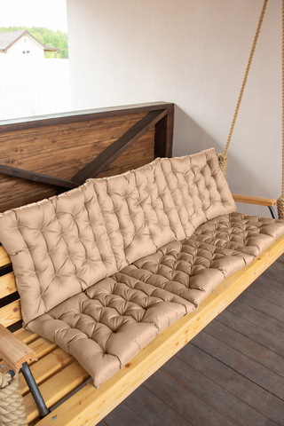 Подушка для мебели на табурет Bio-Line с завязками с 2 сторон MO55x165