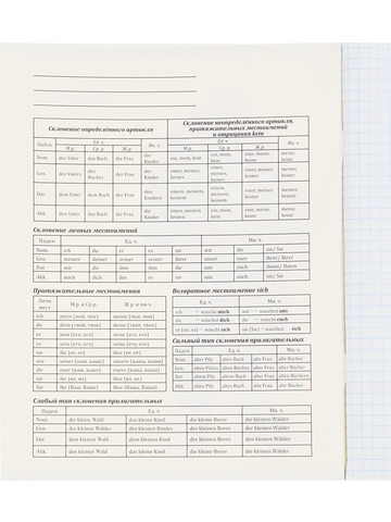 Тетрадь КЛЕТКА 48л. НЕМЕЦКИЙ ЯЗЫК «МАНГА» (Т48-1494) стандарт, твин-лак