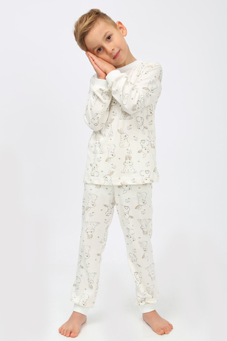 Детская пижама с брюками Зайка арт. ПЖИ/зайка