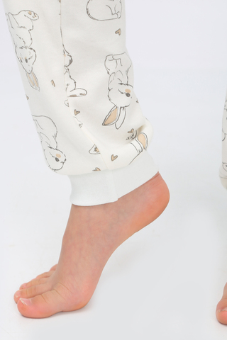 Детская пижама с брюками Зайка арт. ПЖИ/зайка