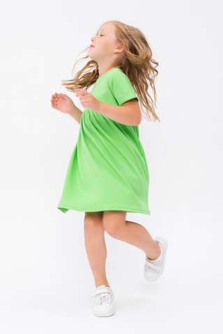 Платье для девочки Солнышко Зеленое