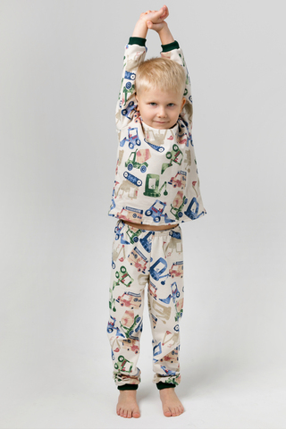 Пижама с брюками для мальчика Спецтехника
