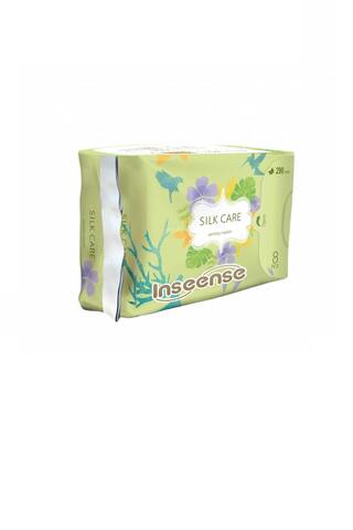 Прокладки гигиенические ночные Inseense Silk Care 5 капель 290 мм (8 шт)