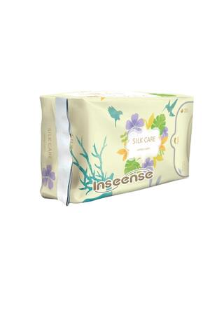 Прокладки гигиенические ночные плюс Inseense Silk Care 7 капель 350 мм (8 шт)