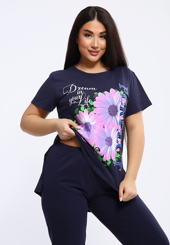 Женский костюм с брюками 646 Gerbera Style