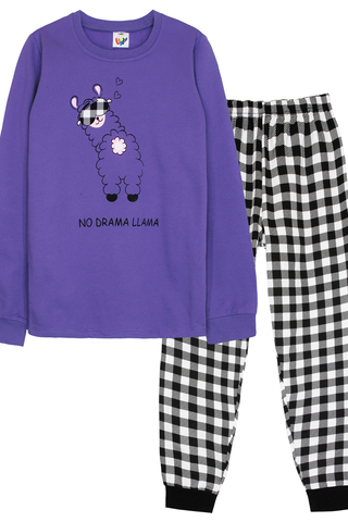 Пижама с брюками для девочки 91229