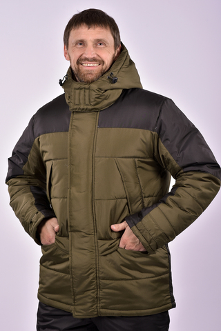 Куртка мужская зимняя с капюшоном