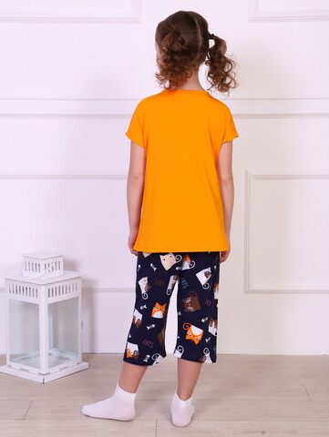 Пижама с бриджами для девочки Мечта Кота
