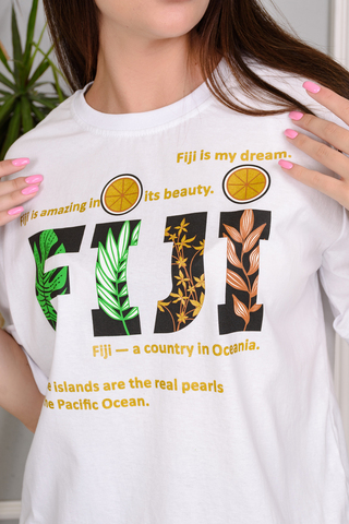 Женская футболка Фиджи