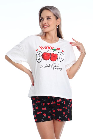 Женская пижама с шортами 0-056 Очарование