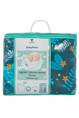 Одеяло BabyRelax леб. пух 300 гр. 110х140, бязь. арт. 4895