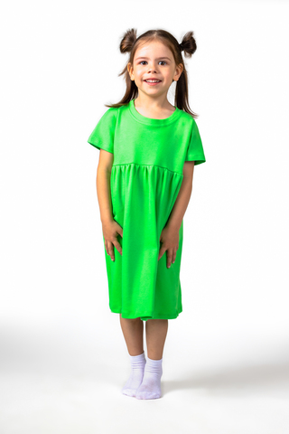 Платье для девочки Солнышко Зеленое