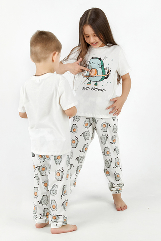 Детская пижама с брюками Фитнес Avocado