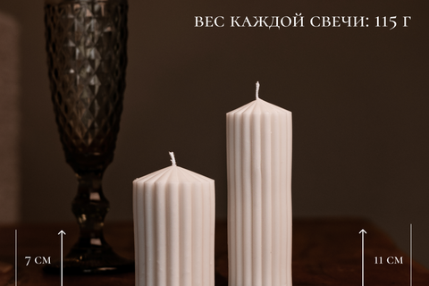 89551 Арома-свеча Двойной Цилиндр