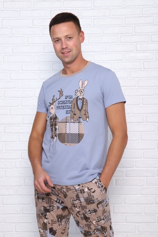 Пижама с брюками мужская 57137