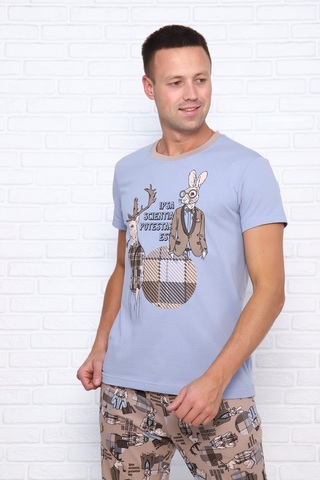 Пижама с брюками мужская 57137