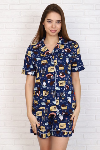 Женская пижама с шортами 036