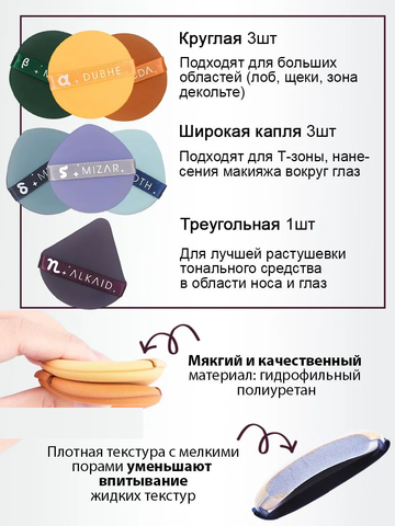 Набор спонжей 60653